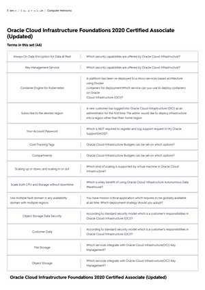 Latest 1z0-1106-1 Exam Testking