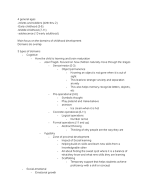 Chapter 3 - Notes over pregnancy and prenatal growth - TECA 1354 - Studocu
