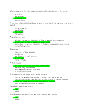 Evolution Study Guide - Which of the following statements best explains ...