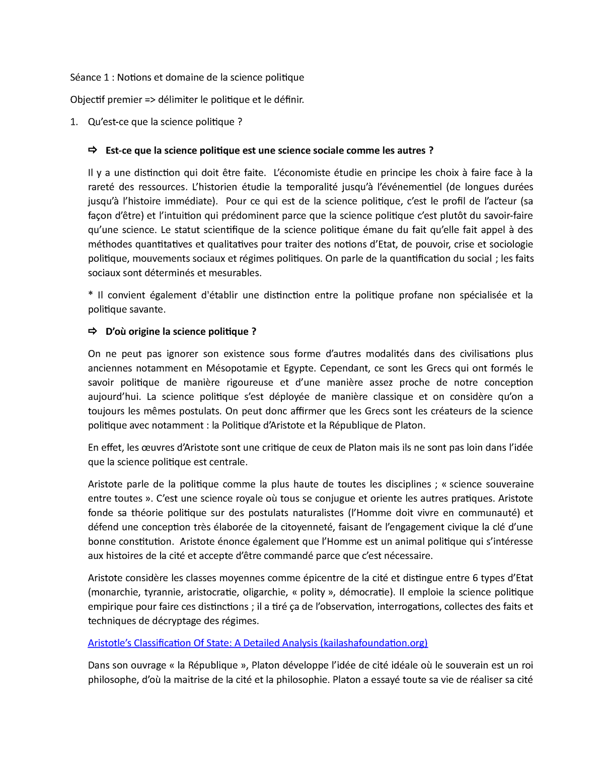 exemple sujet dissertation science politique