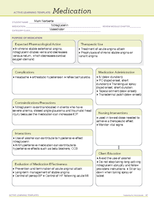 Med Template Rhogam - ATI - ACTIVE LEARNING TEMPLATES THERAPEUTIC ...