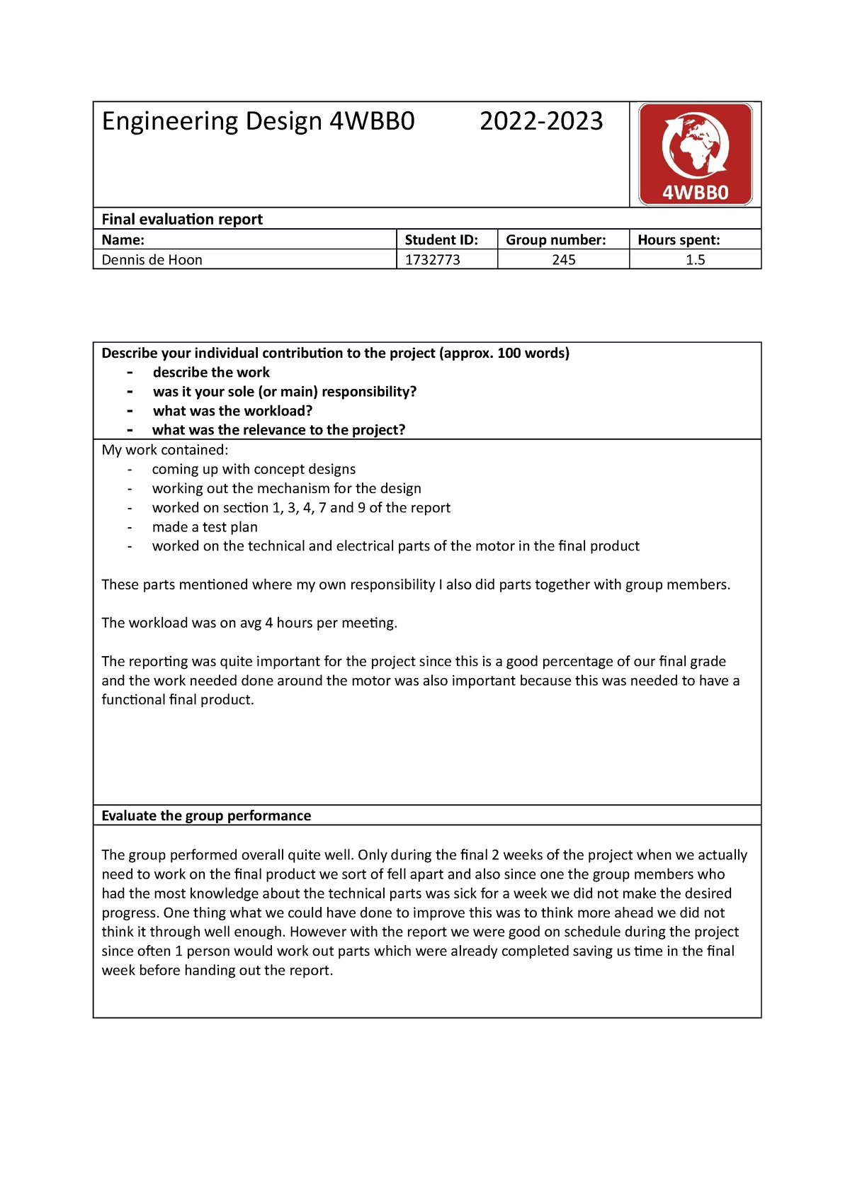 Final Evaluation Report Engineering Design 4WBB0 2022 Final   Thumb 1200 1698 