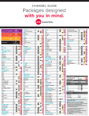 TV Pkg Channel Guides