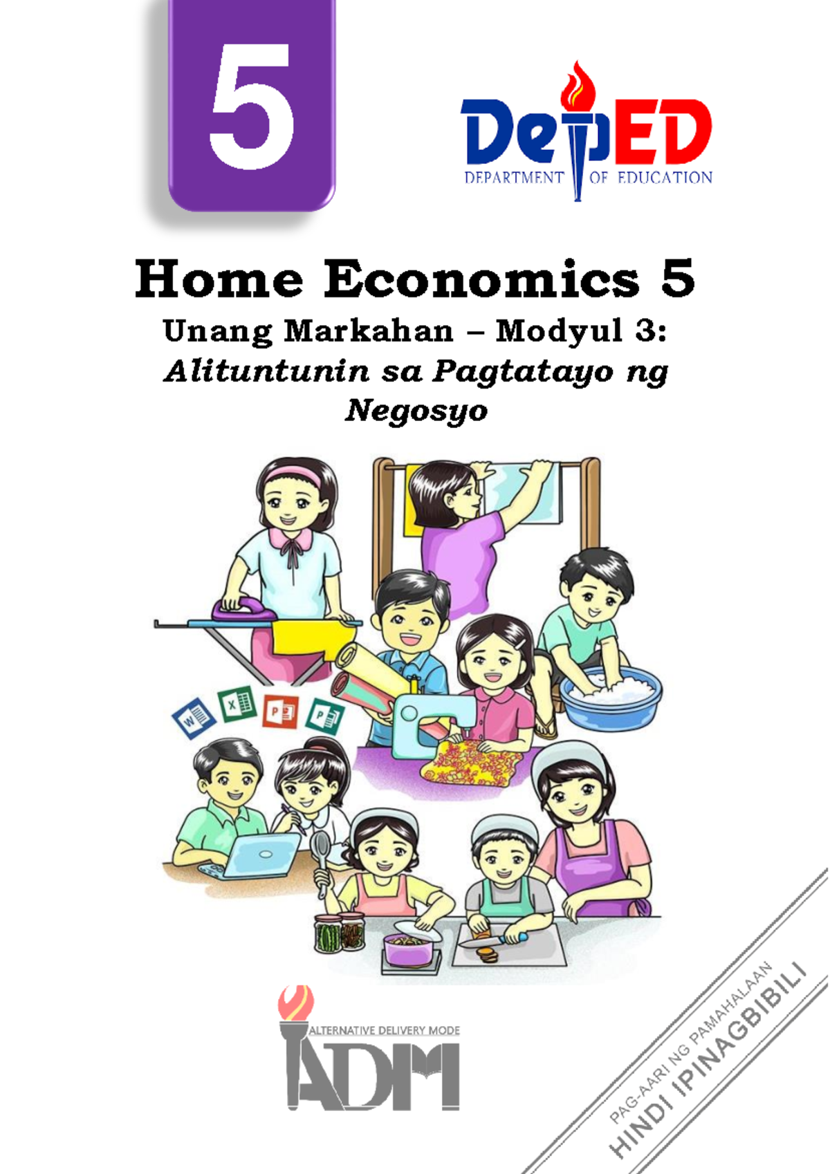 TLE HE 5 Q1 Mod3 Alituntunin Sa Pagtatayo Ng Negosyo (A) - Home ...