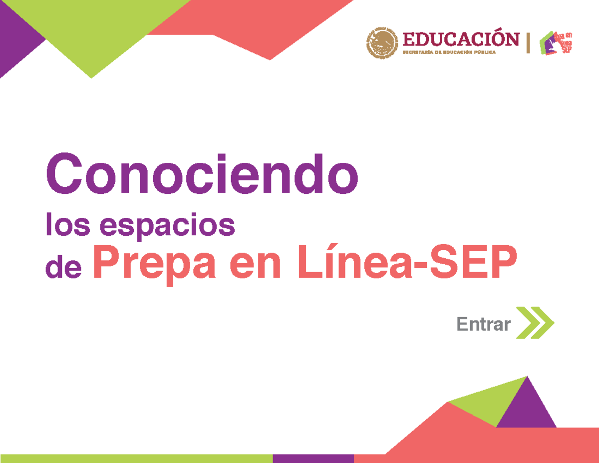 MO S1 Conociendo los espacios Pdf - Conociendo los espacios de Prepa en