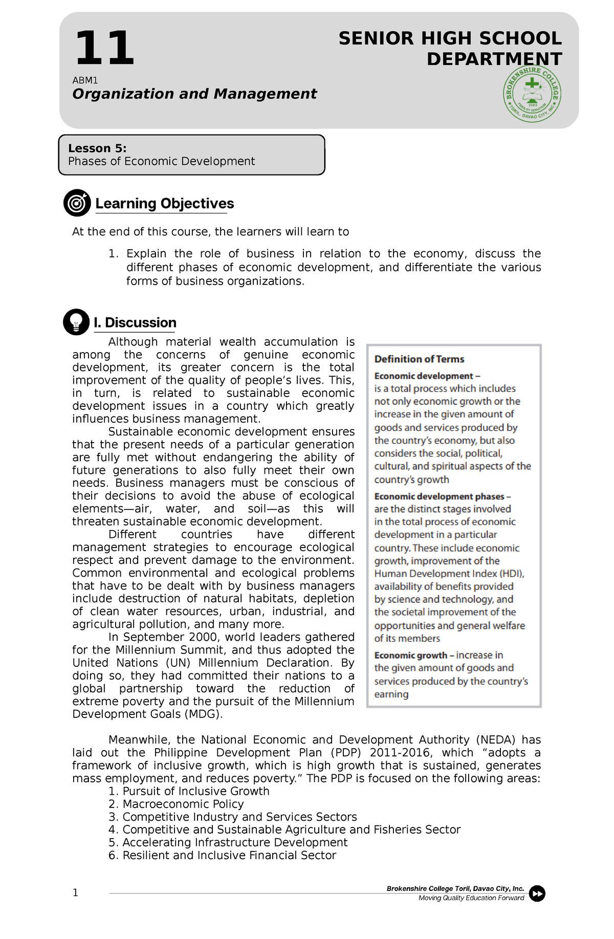 phases-of-economic-development-forms-of-business-organizations-at