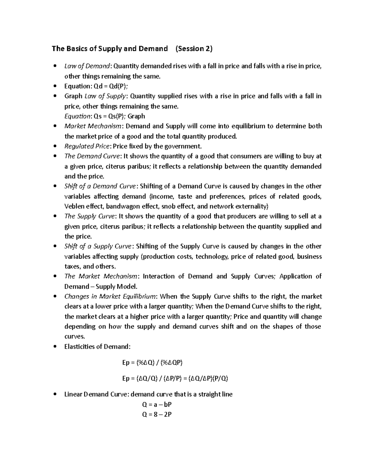 2-the-basics-of-supply-and-demand-equation-qd-qd-p-graph-law-of