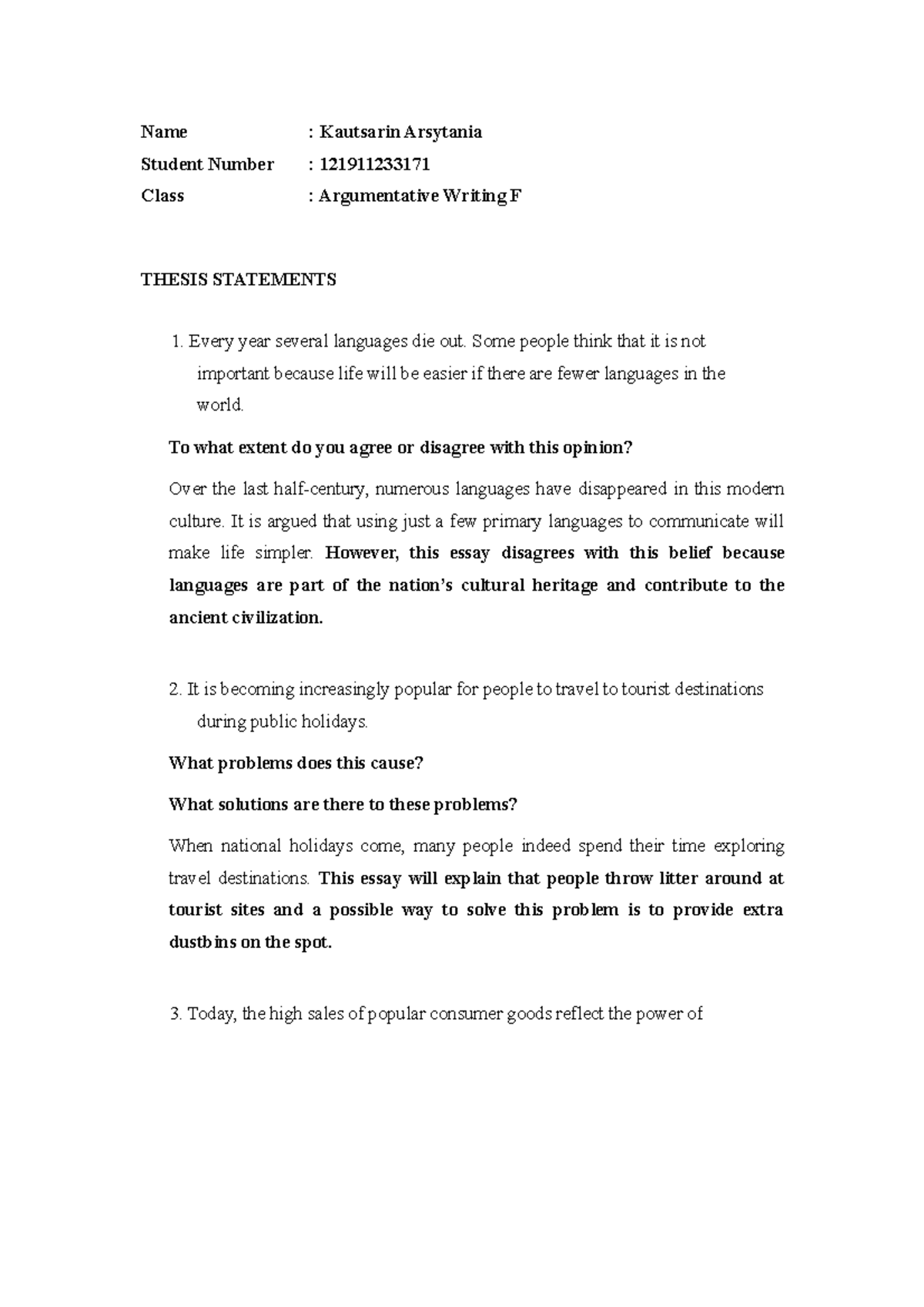 Thesis Statement Argumentative Writing Name Kautsarin Arsytania thesis-statement-argumentative-writing-name-kautsarin-arsytania