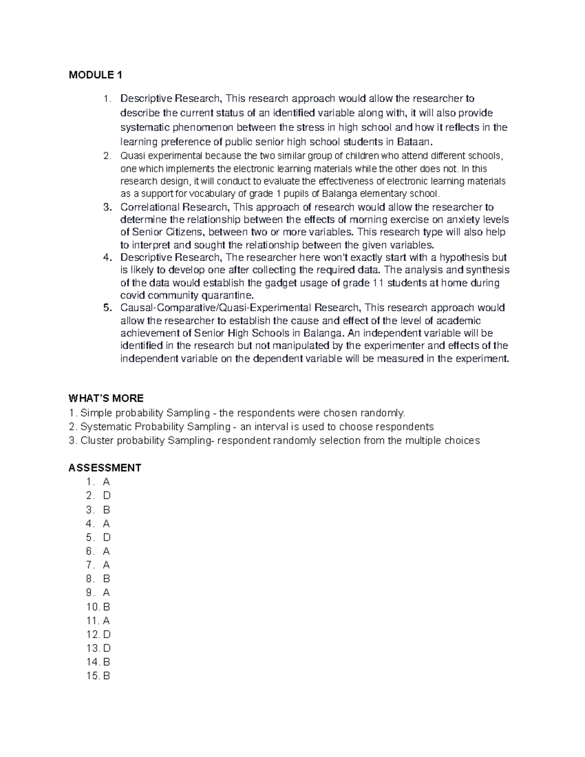 Research Innovation on Fertilize plant pot MODULE 1 1. Descriptive