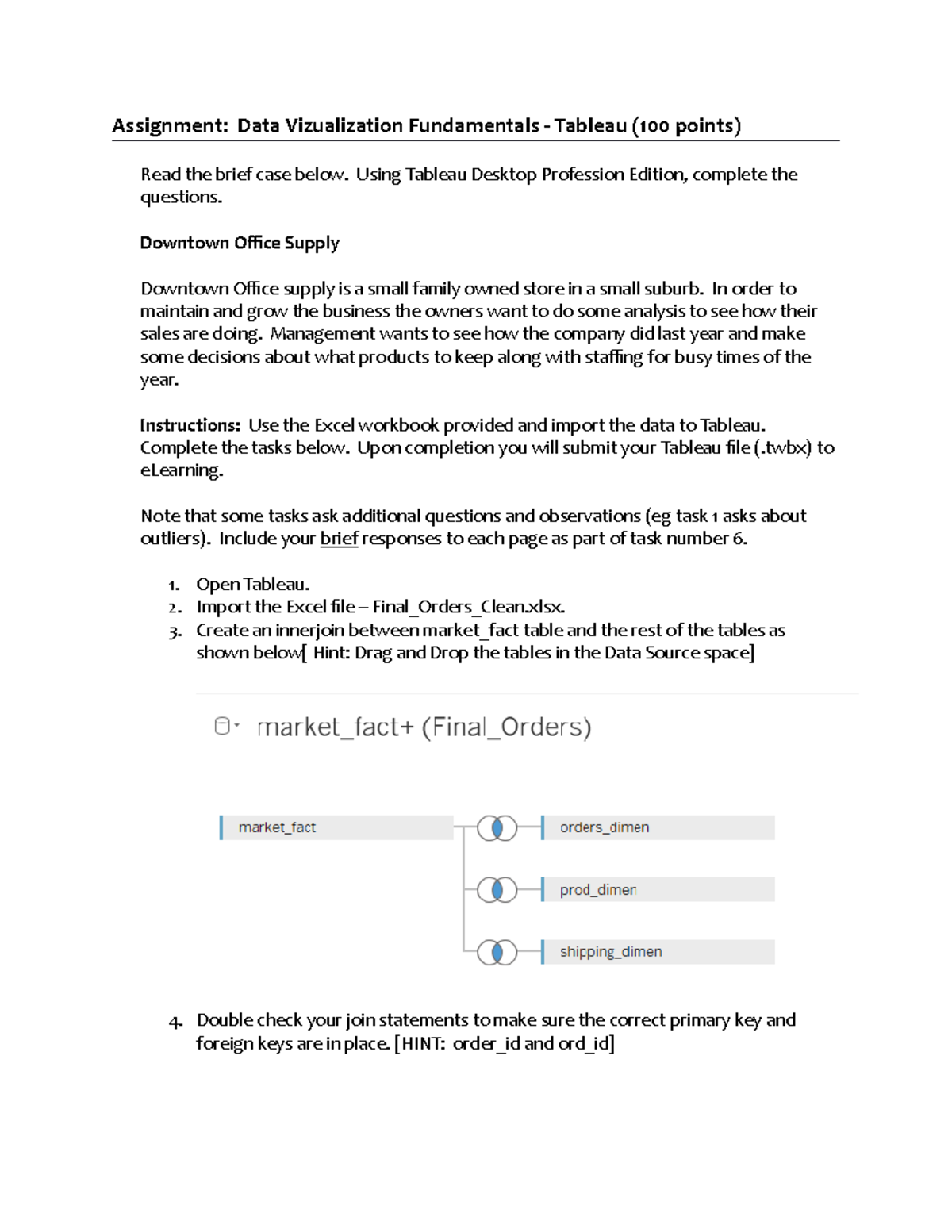 Assignment Data Viz Fundamentals Tableau Orders - Assignment: Data ...