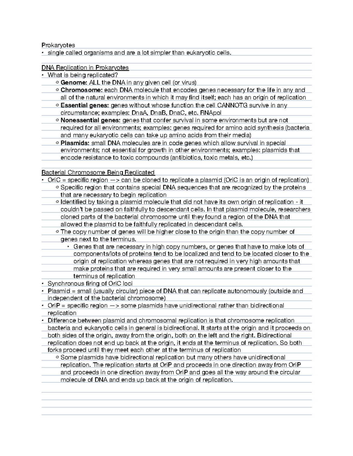 Module 1 - Lecture 2 - Prokaryotes single called organisms and are a ...