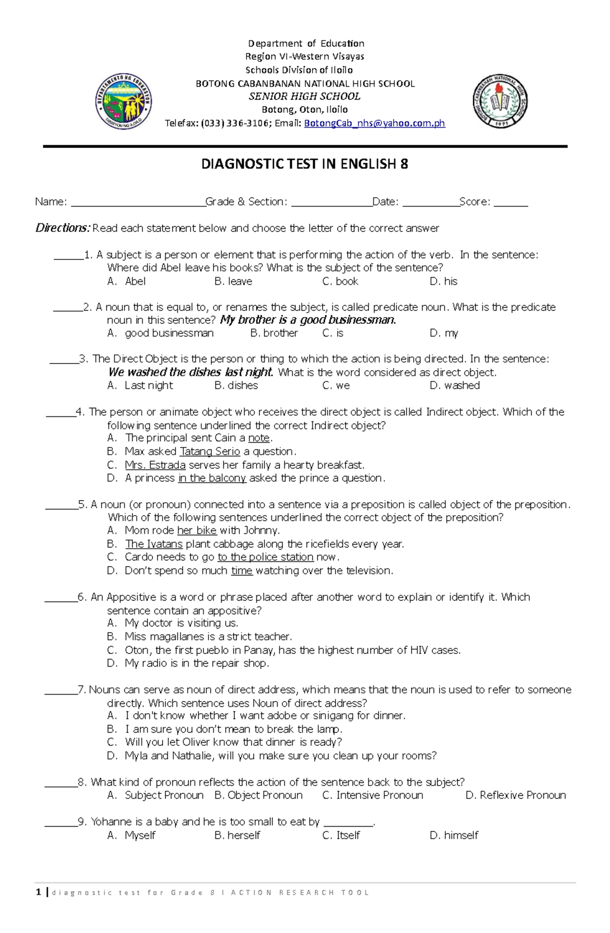 diagnostic-test-in-grade-8-1-d-i-a-g-n-o-s-t-i-c-t-e-s-t-f-o-r-g-r