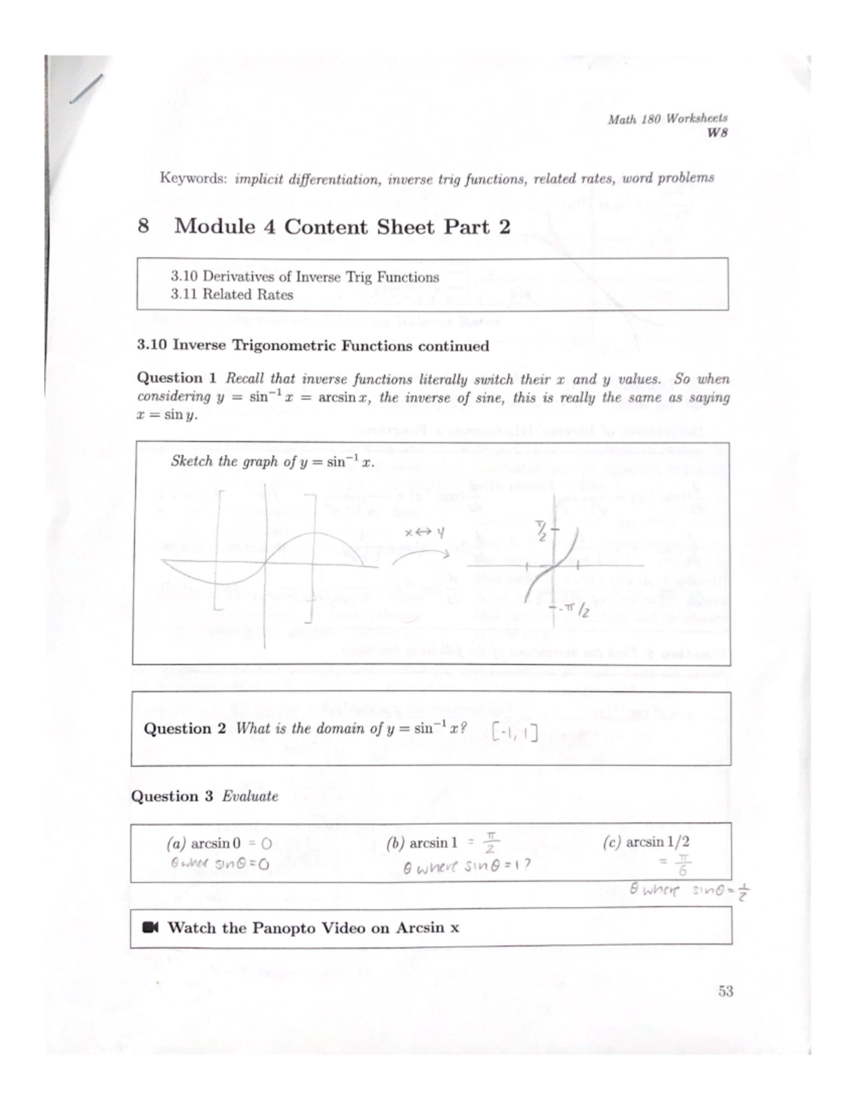 Math 180 week 7 - These are lecture notes from 2020 from Professor ...