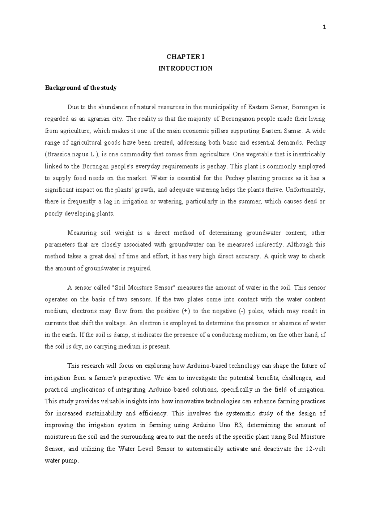 PRE-ORAL - notess essay - CHAPTER I INTRODUCTION Background of the ...