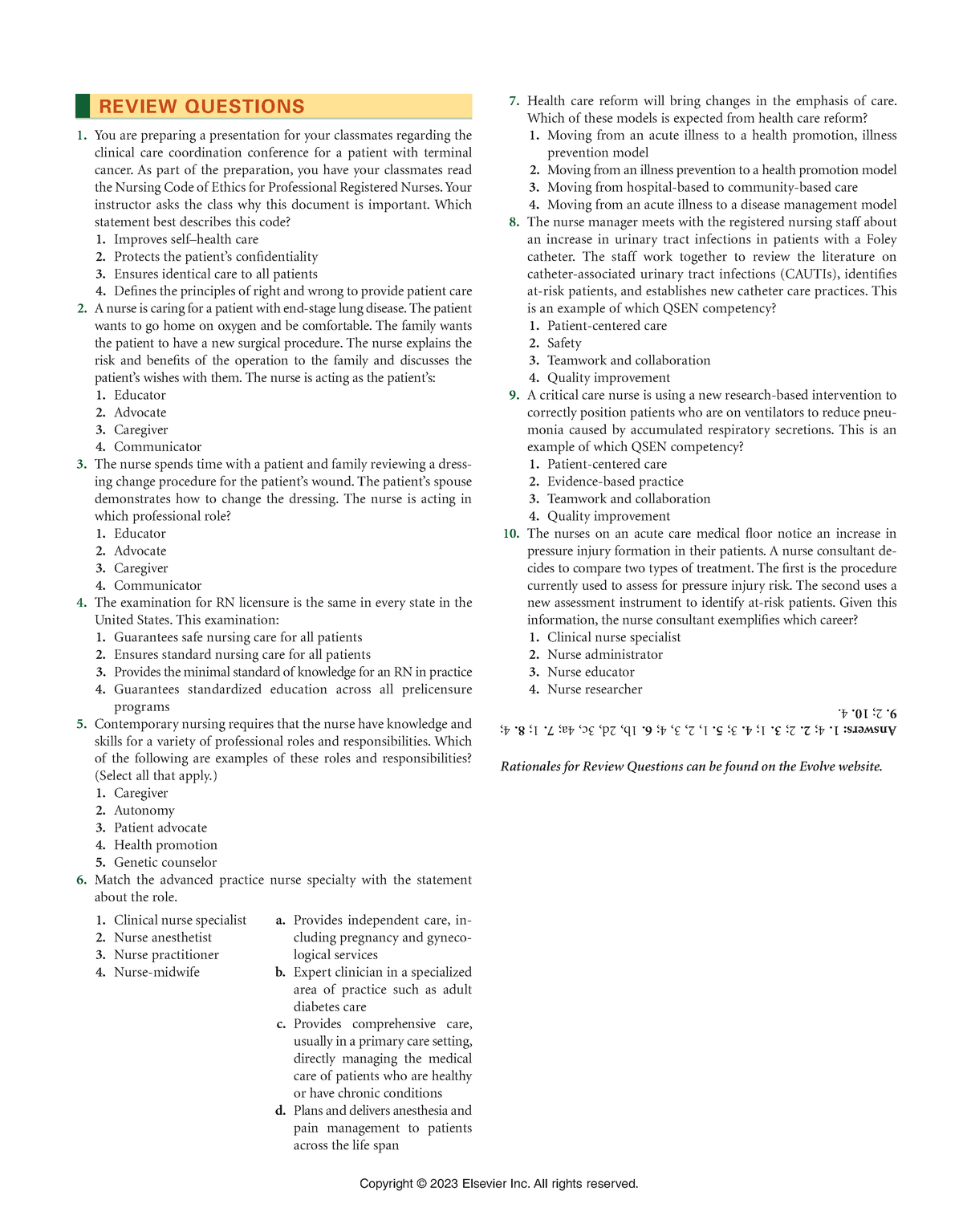 Chapter 001 - Case Study Ch 1 - REVIEW QUESTIONS You Are Preparing A ...