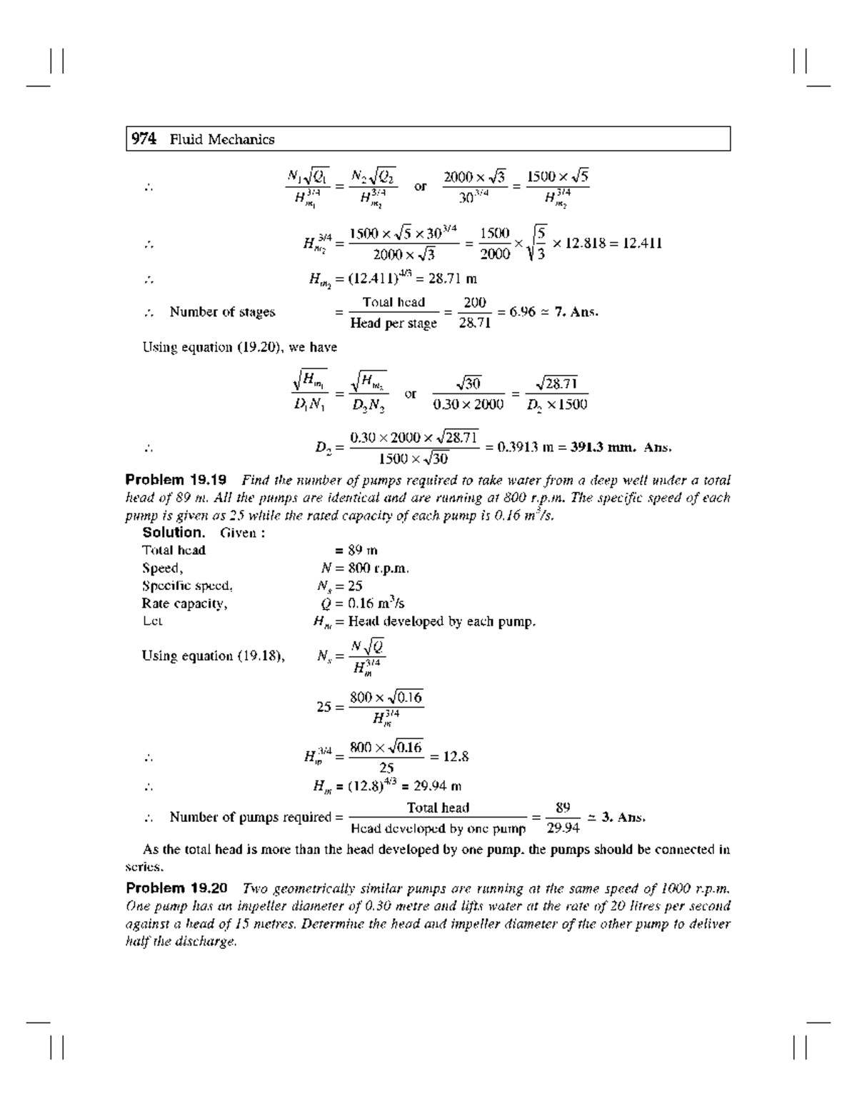 Fluid Mechanics and Hydraulic Machines 47 (55) B.tech CSE Studocu