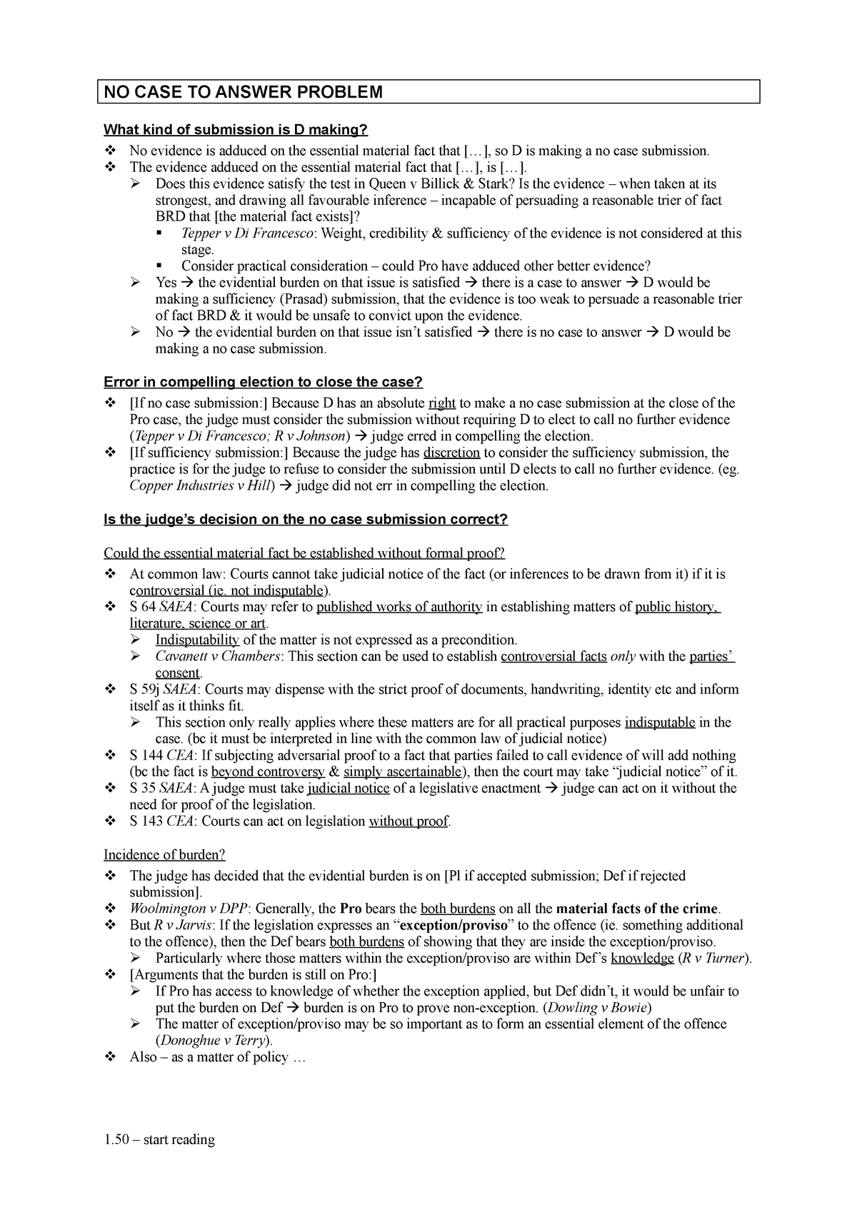 crim-advocasy-notes-2020-2021-the-test-for-submission-of-no-case-to