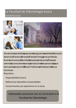 Manual DE Contenidos 2021- Introducción A La Odontología 1RA Parte ...