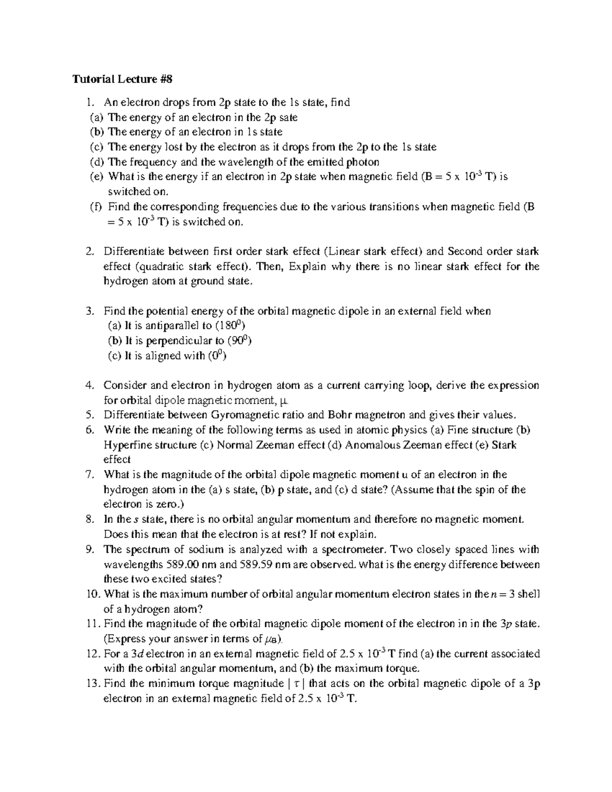 tutorial-lecture-8-set-of-questions-for-practice-tutorial-lecture