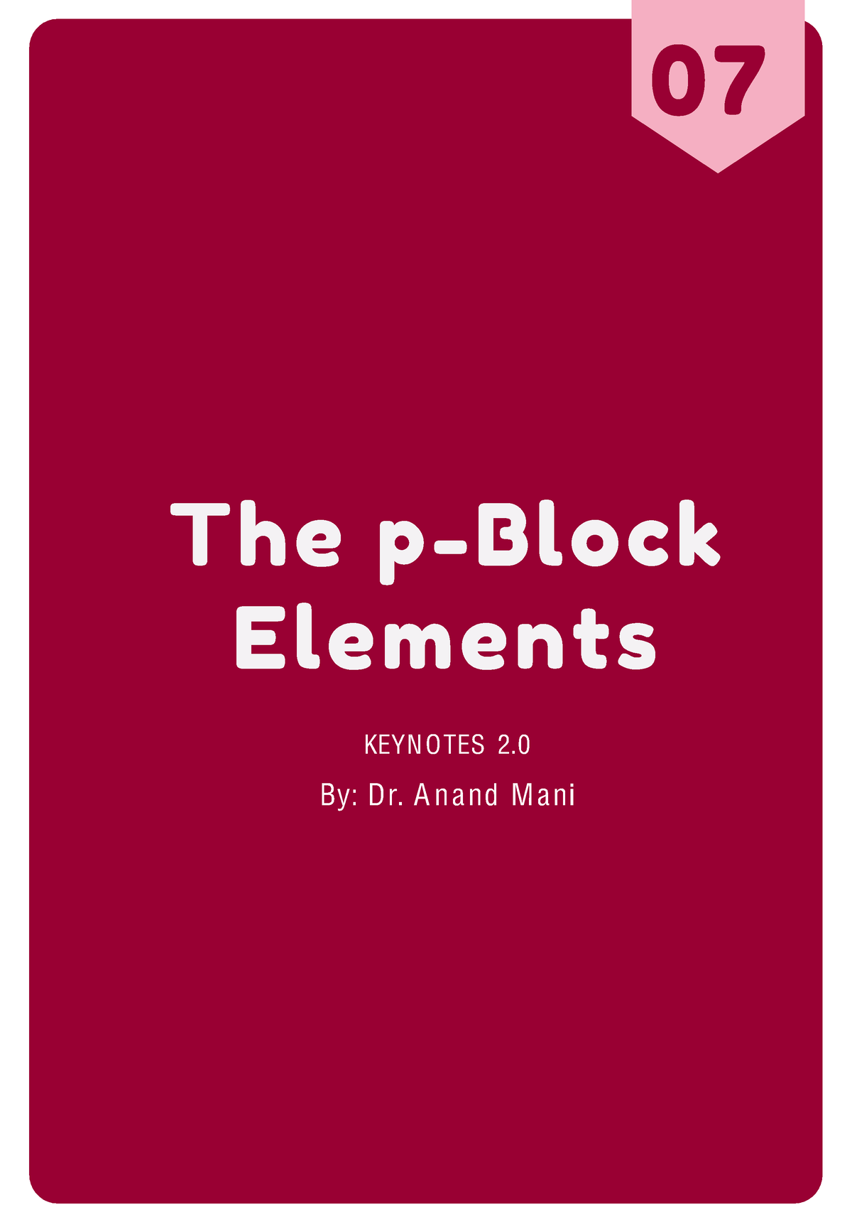 p-block-elements-01-the-p-block-elements-keyn-otes-2-0-by