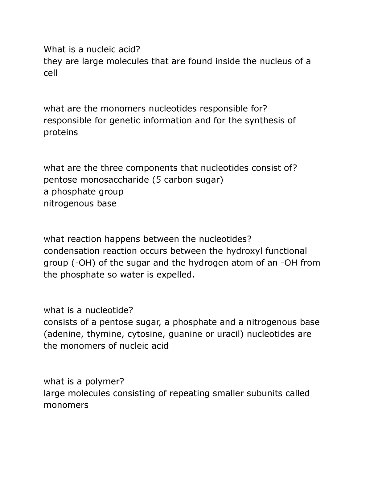 nucleic-acids-types-structure-function-definition