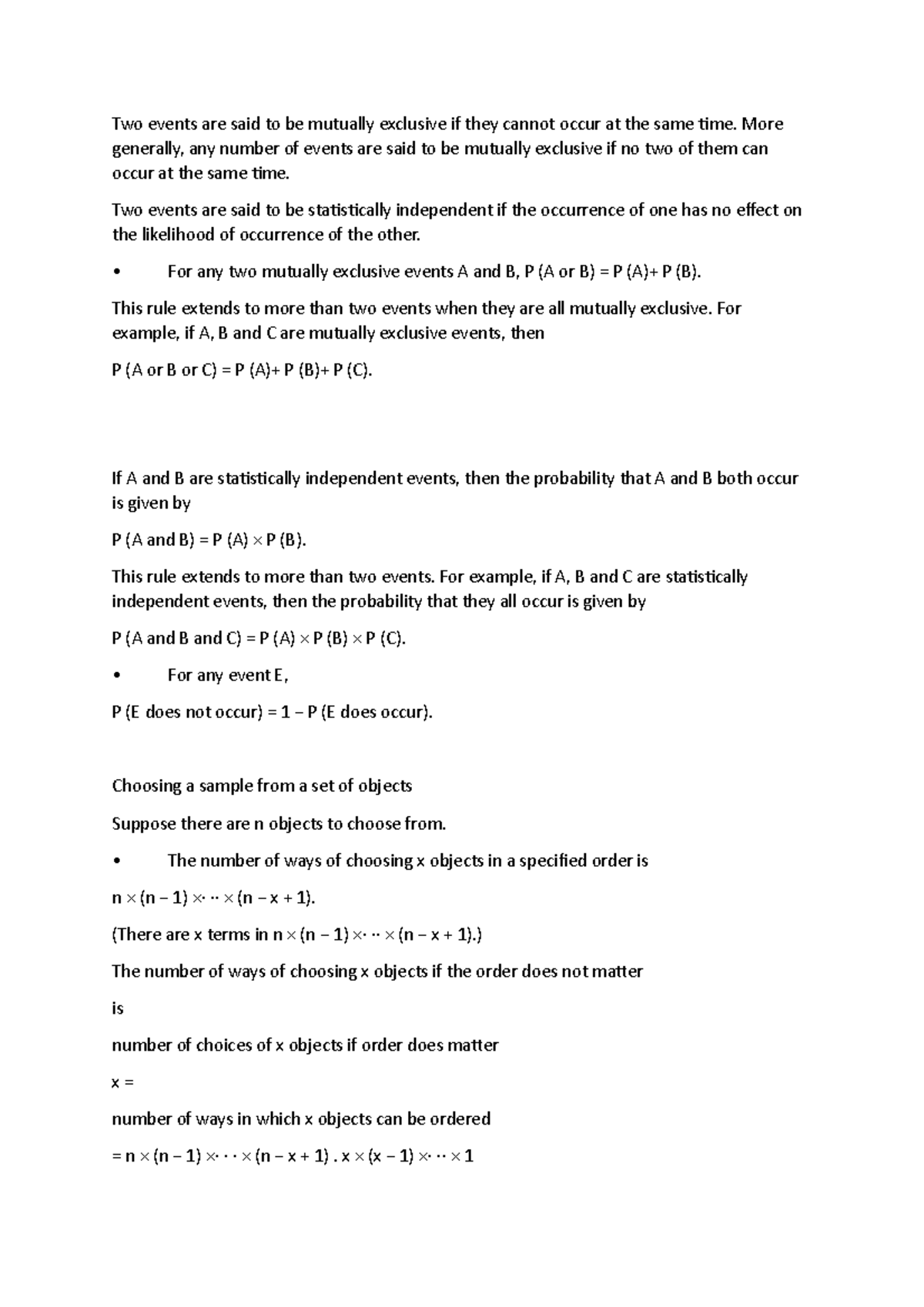 Handbook - part 13 - in depth notes for the units in the m140 module ...