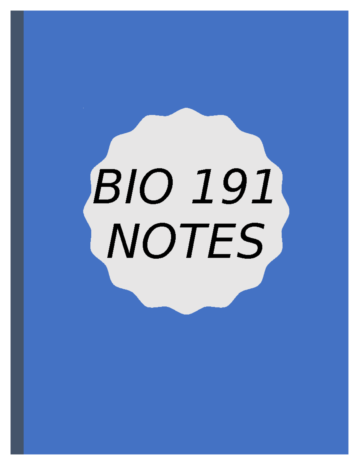 Biology 191 Ch 19 Notes - BIO 191 NOTES DESCENT WITH MODIFICATION ...