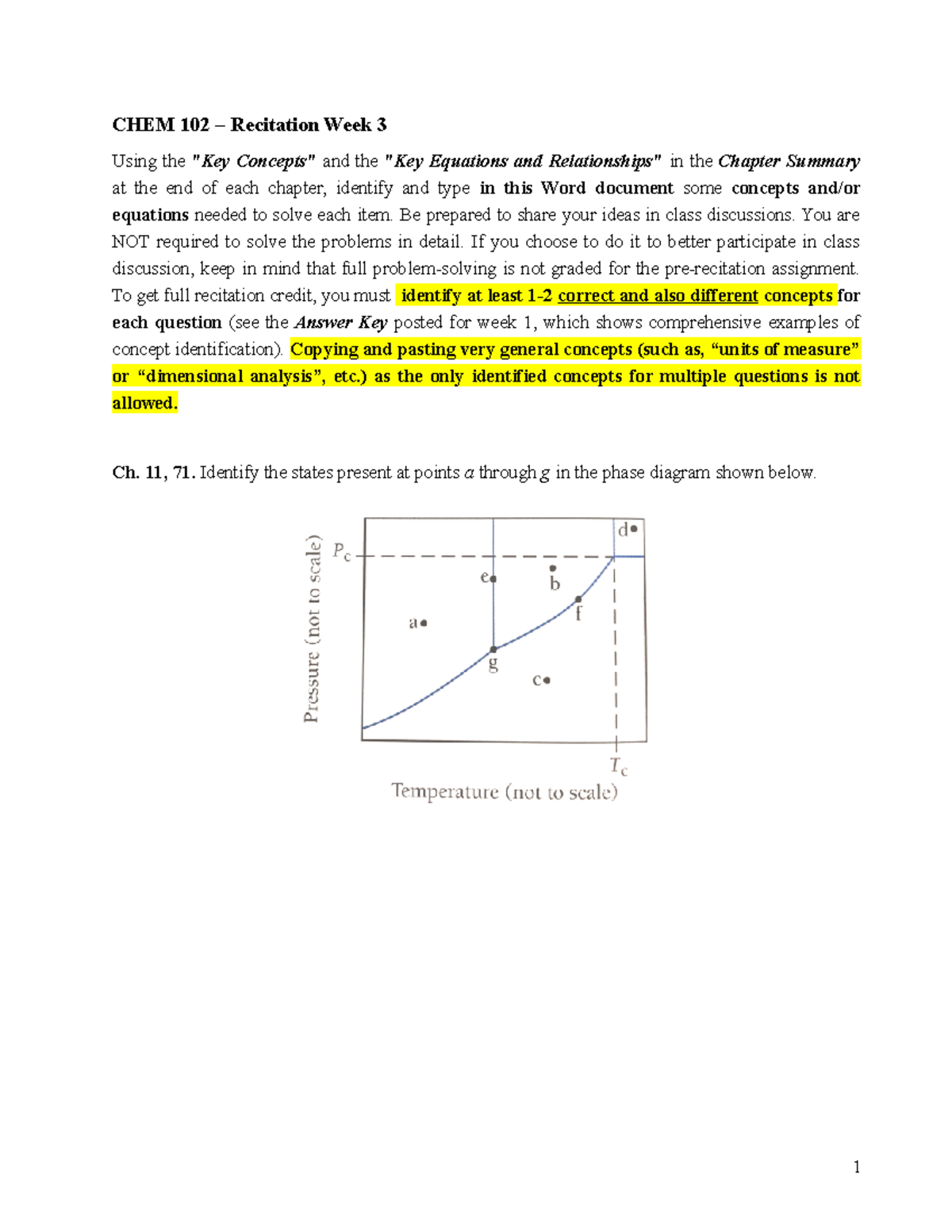 Chem 102 Recitation Week 3 Chem 102 Recitation Week 3 Using The