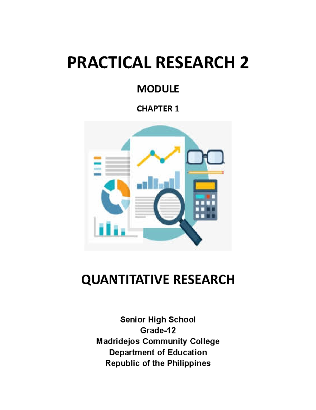 Qualititive Research Notes for Students - PRACTICAL RESEARCH 2 MODULE ...