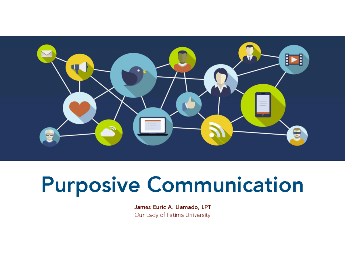 Purposive-Communication - Purposive Communication James Euric A ...