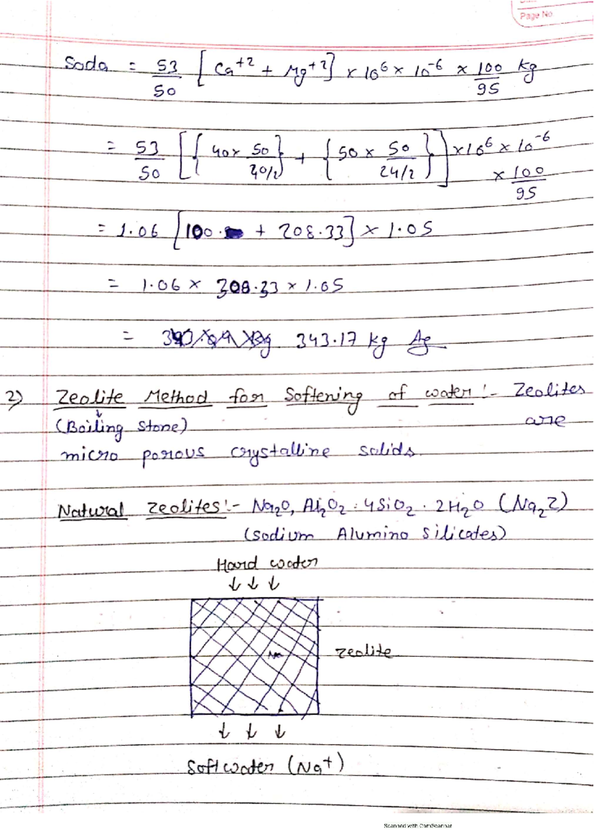 CHEM 34 Water analysis treatment and industrial application