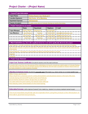 kitchen heaven project case study (part 1)