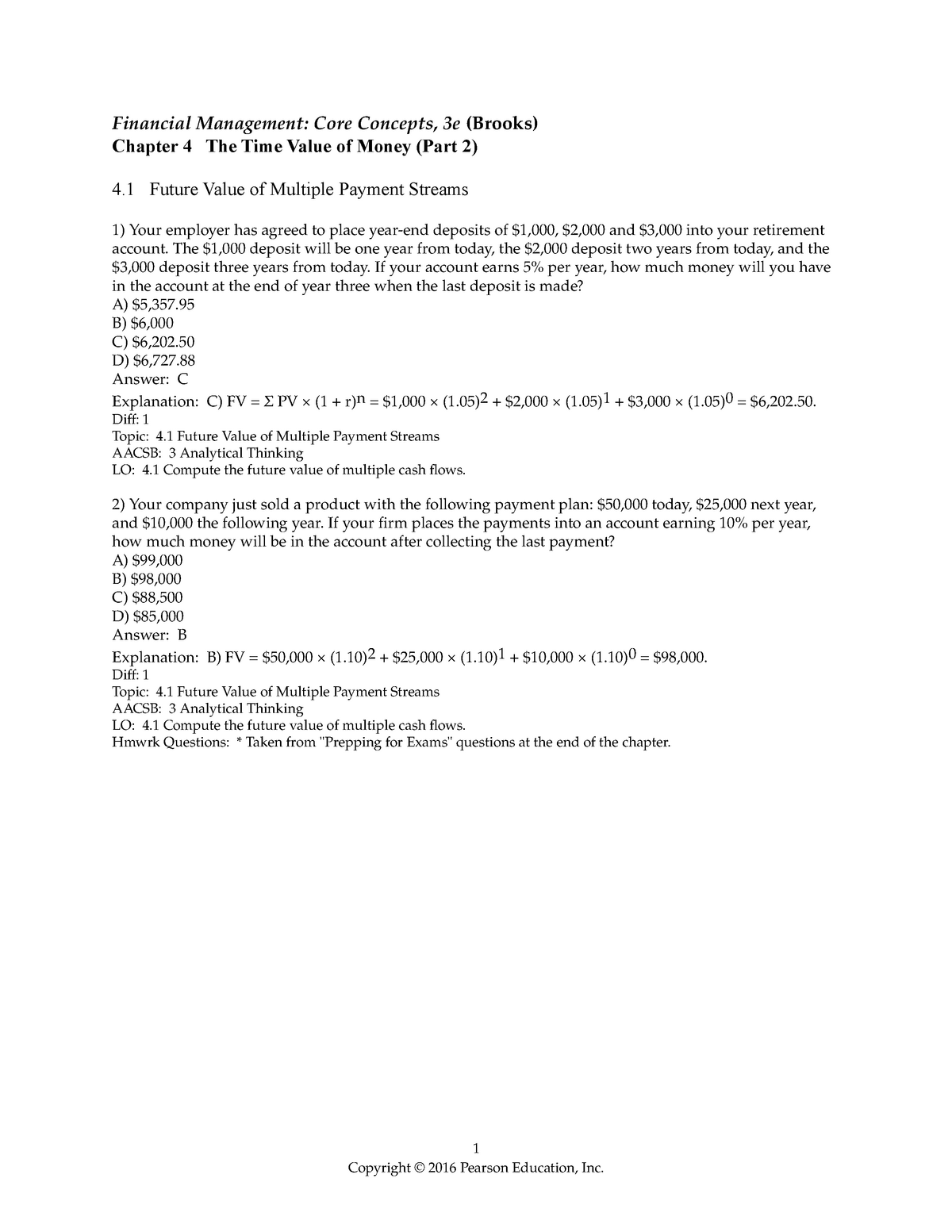 201-Commercial-Banking-Functional Exam Passing Score