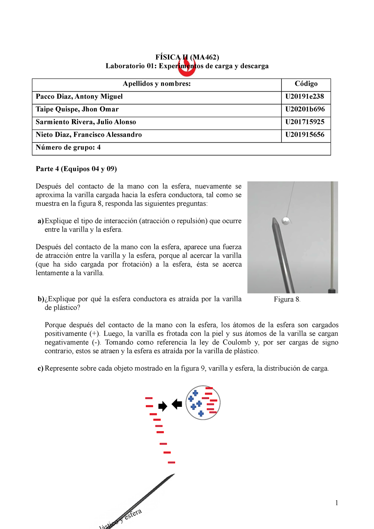 Reporte Laboratorio 1 Física 1 FÍsica Ii Ma462 Laboratorio 01