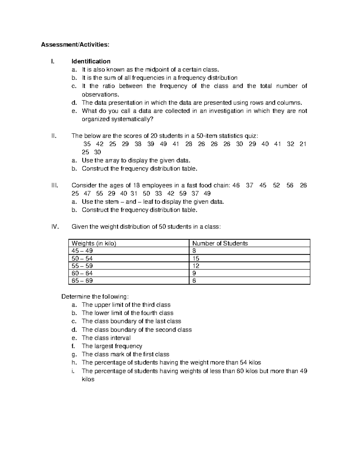 Ass 2 Stat Bsa Assessment Activities I Identification A It Is   Thumb 1200 1553 