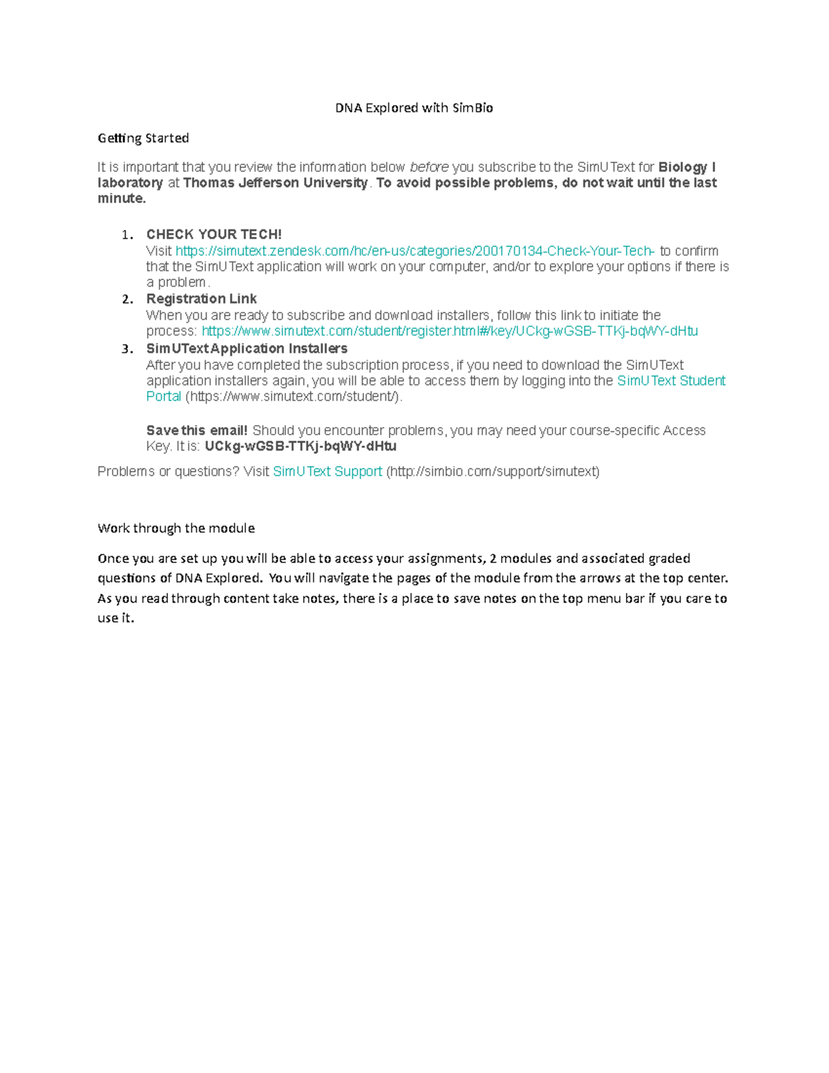 Protocol Sim Bio DNA replication F20-1 - DNA Explored with SimBio ...