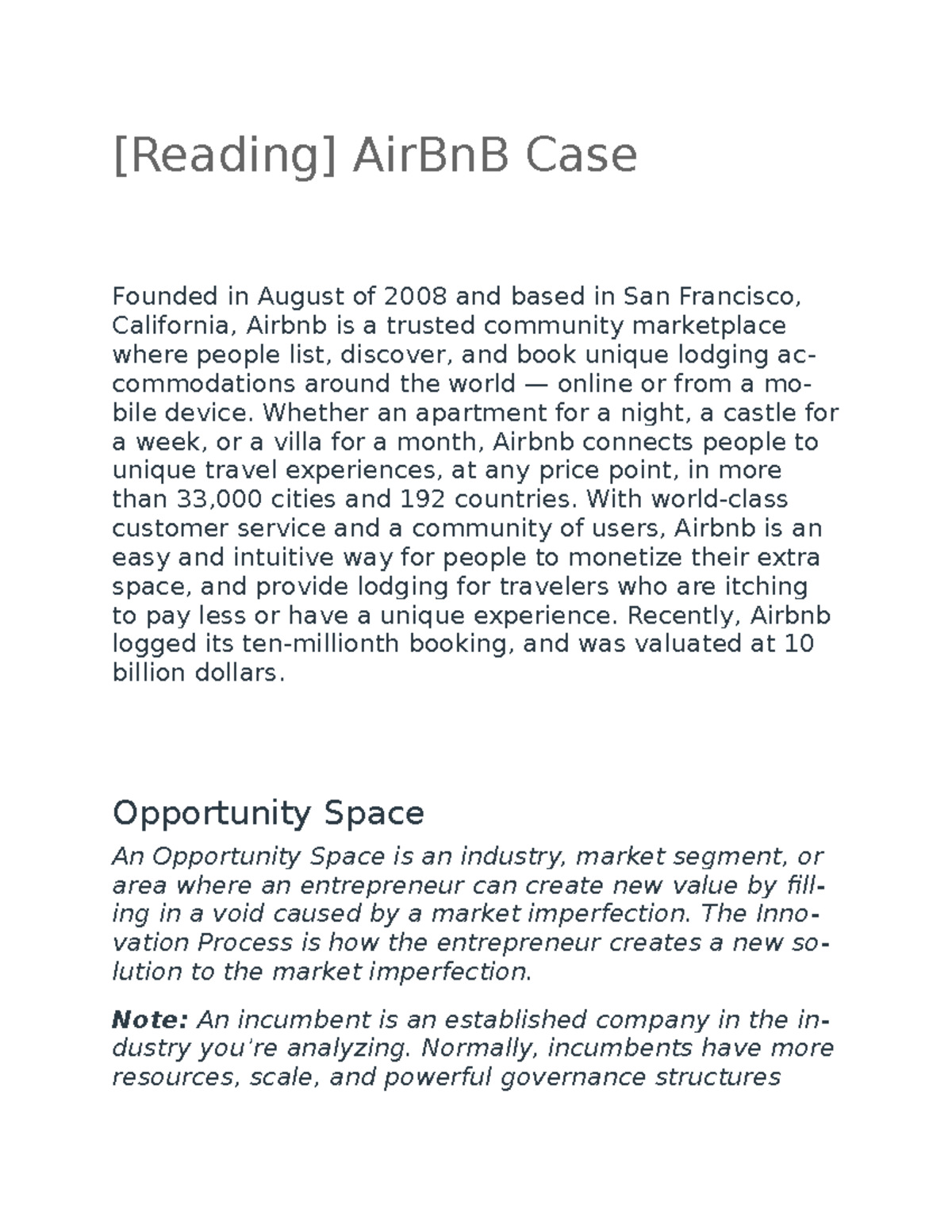 AirBnB Case Study - AirBnB Case Founded In August Of 2008 And Based In ...