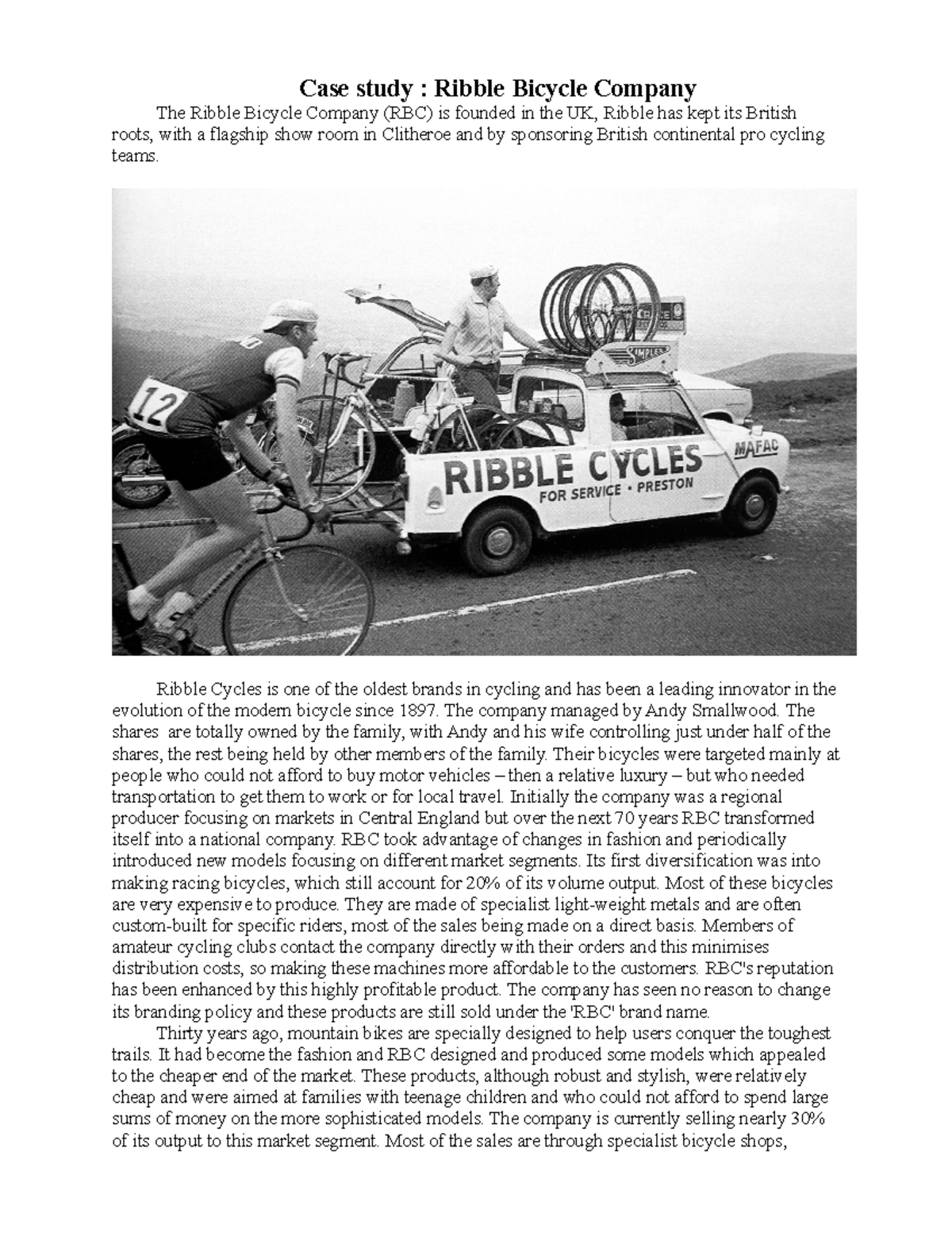 ribble cycle to work