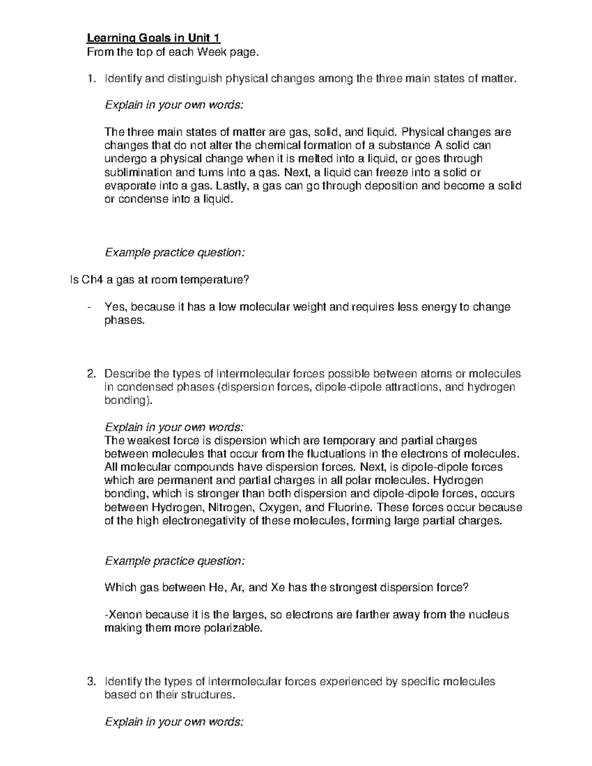 study-guide-for-chem-ii-log-4-learning-goals-in-unit-1-from-the-top