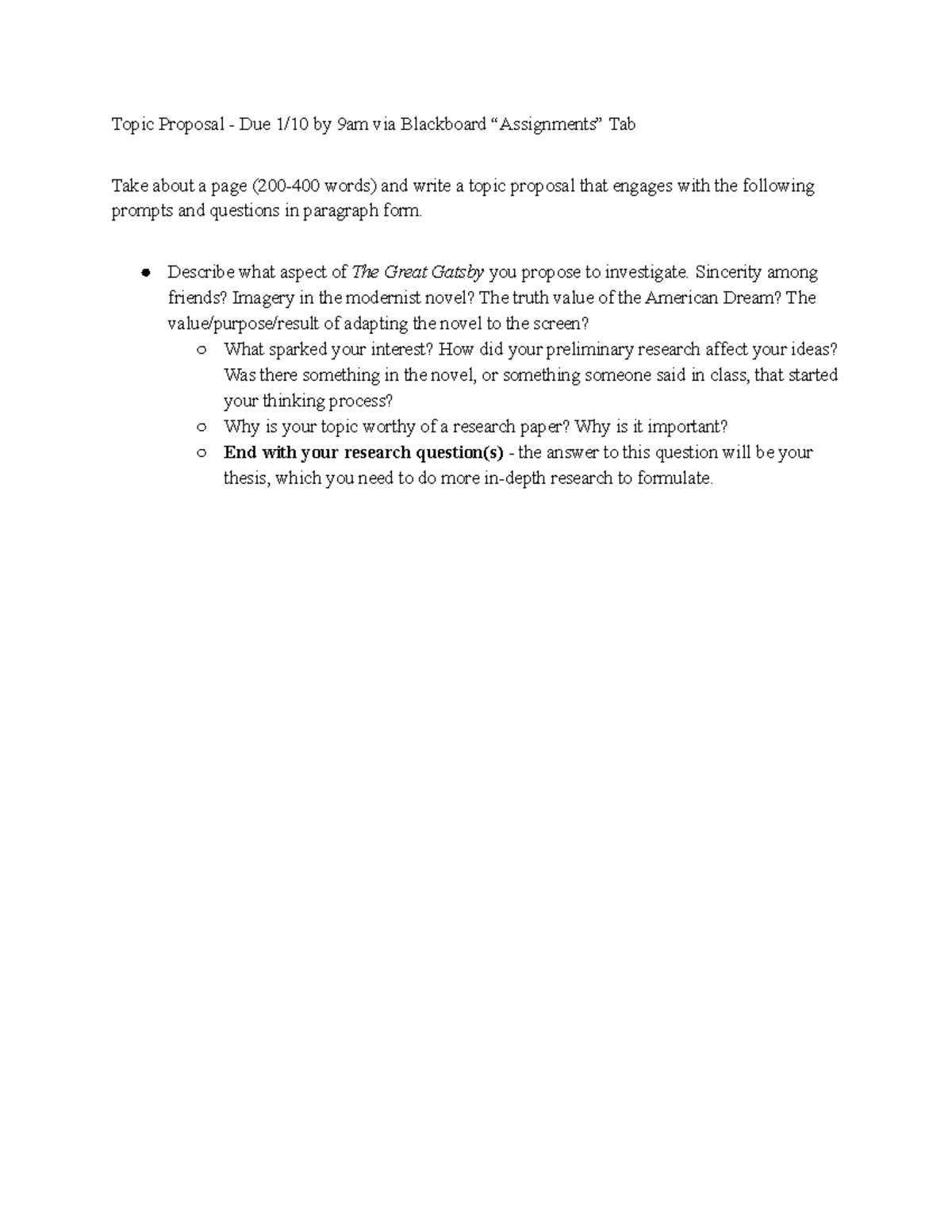 Topic Proposal Winter 1012 - Topic Proposal - Due 1/10 by 9am via ...