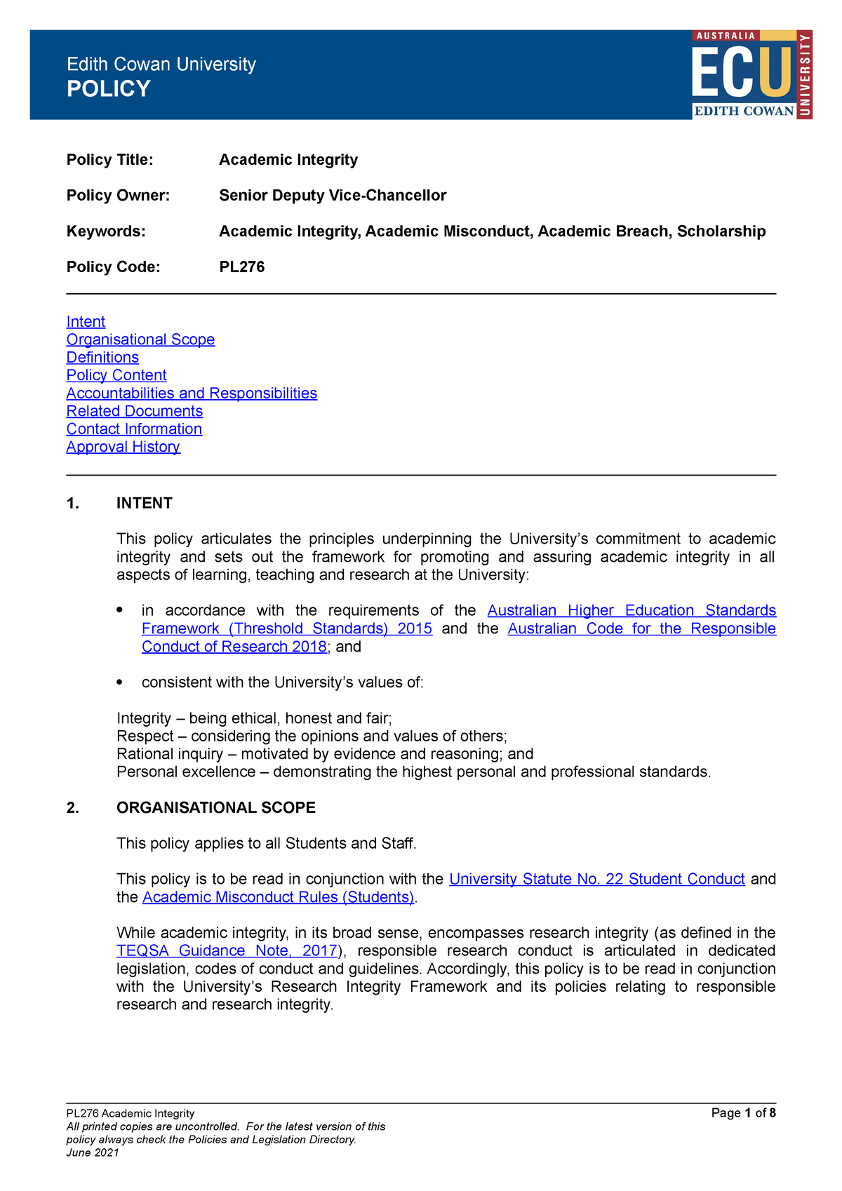 Academic Integrity GOOD CMM5125 ECU Studocu   Thumb 1200 1698 