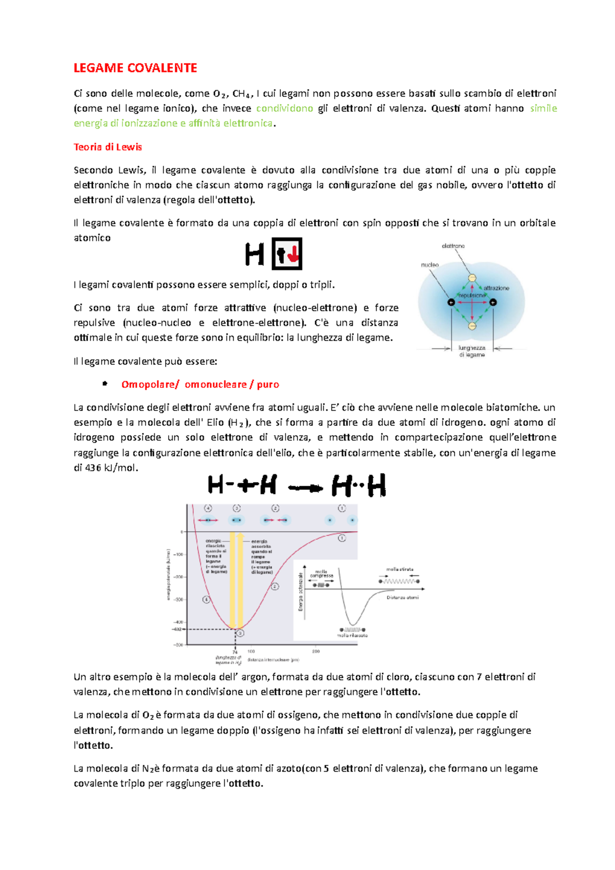 Legame Covalente, Introduzione E Teoria Di Lewis - LEGAME COVALENTE Ci ...