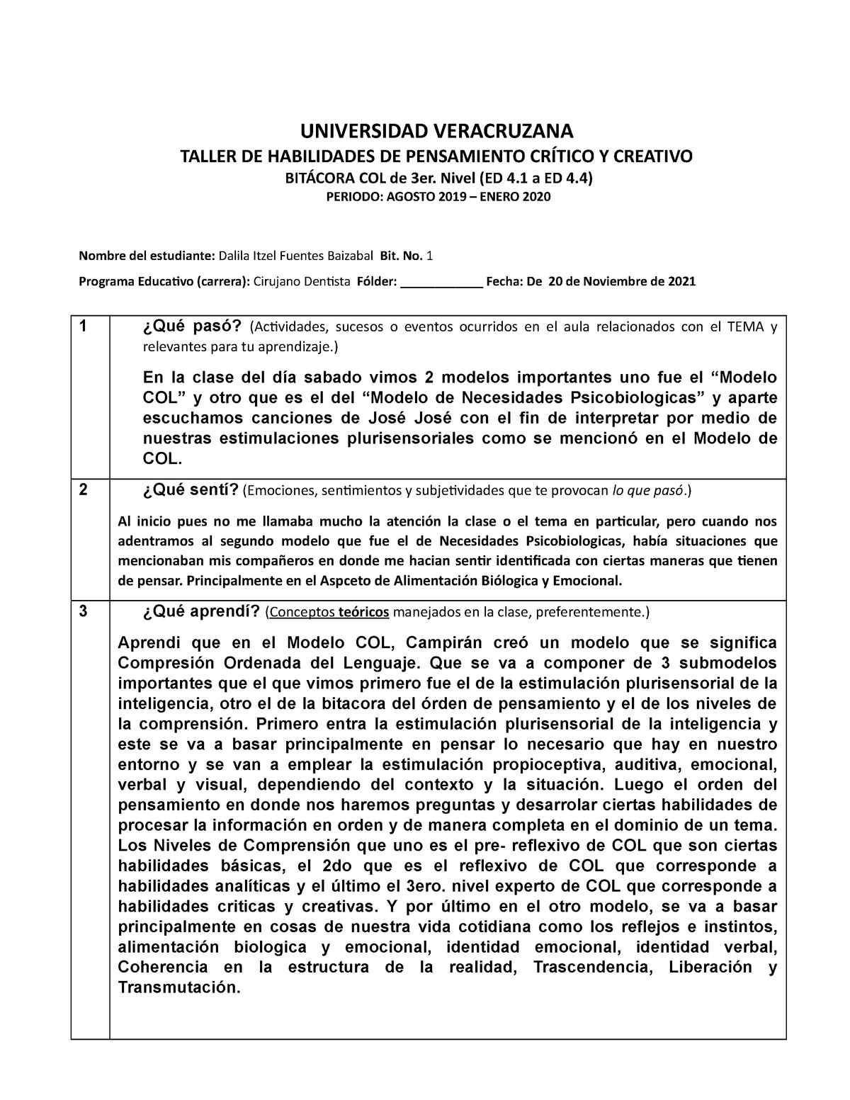 ACTIVIDAD DE PENSAMIENTO CRITICO PARA LA SOLUCIÓN DE PROBLEMAS ...