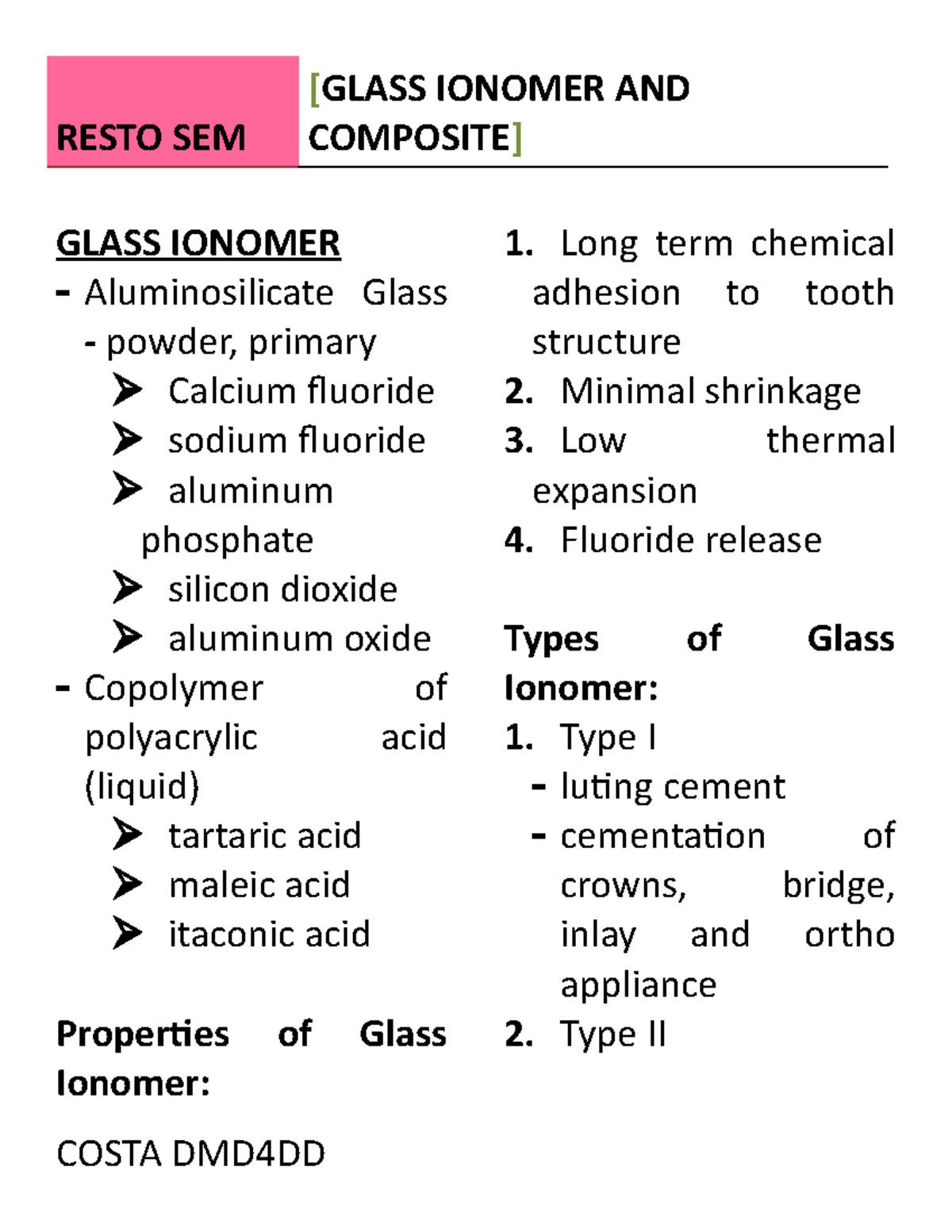 Resto Sem 1 - Discussion 02-12-2020 - RESTO SEM COMPOSITE] GLASS ...