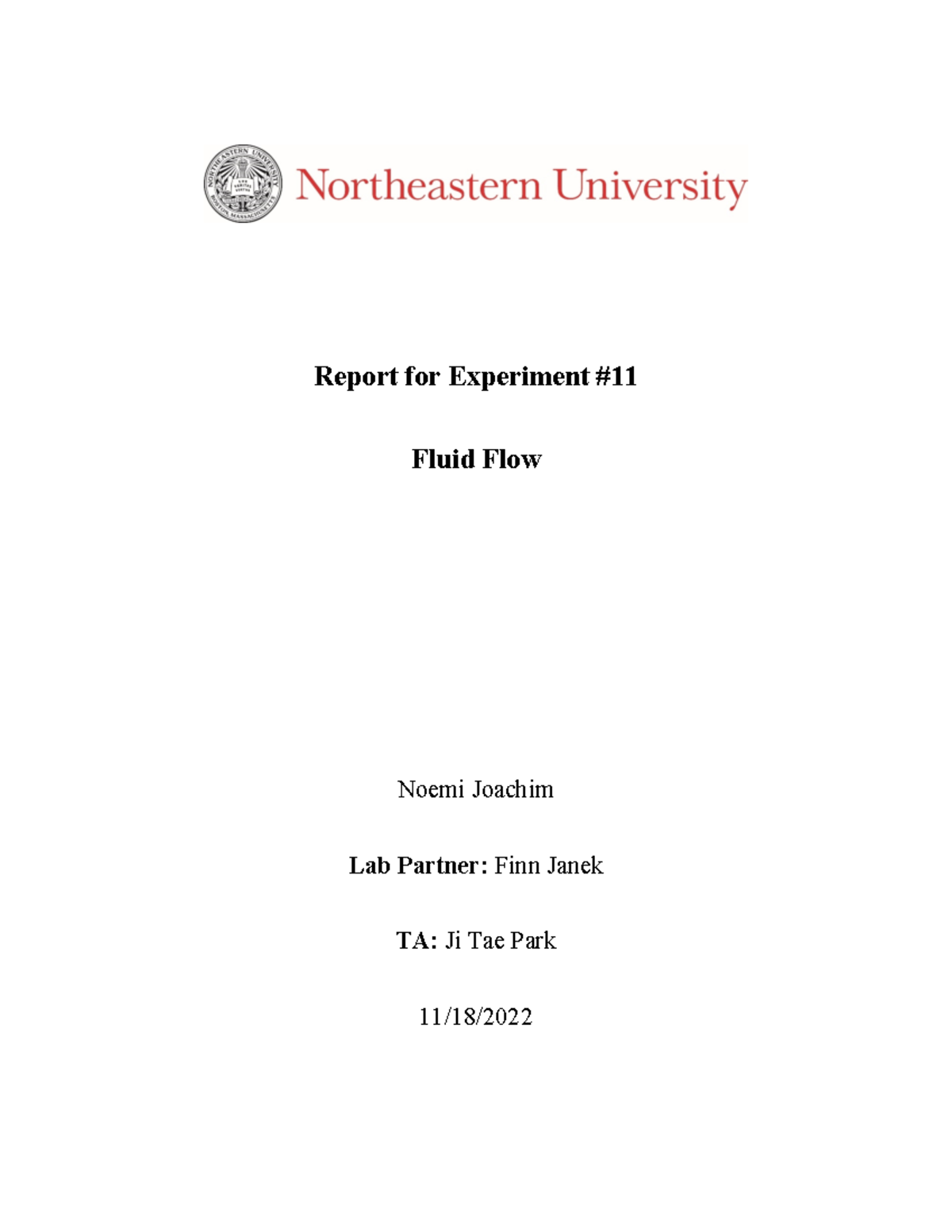 fluid mixing experiment lab report