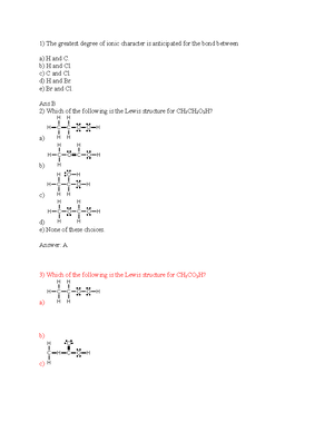 AK Chapter 7 - O chem - Chapter 7 Practice Problems Name the following ...