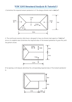 TCW 3104 Course Outline - Department of Civil and Water Engineering ...