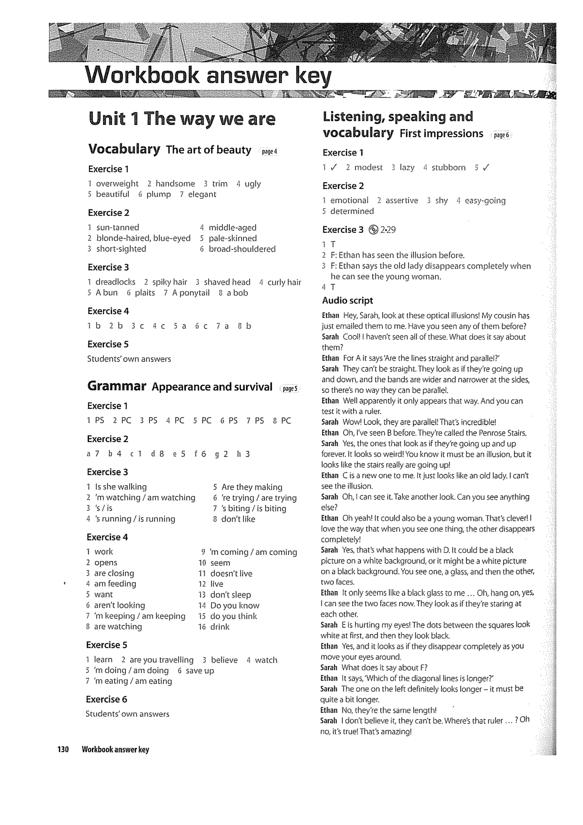 Insight Intermediate Workbook Answer Key Unit 1 MUSC10002 Studocu