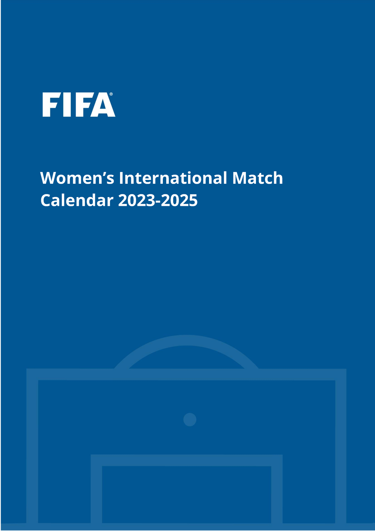 Women's International Match Calendar 20232025 EN 19122023 Women’s
