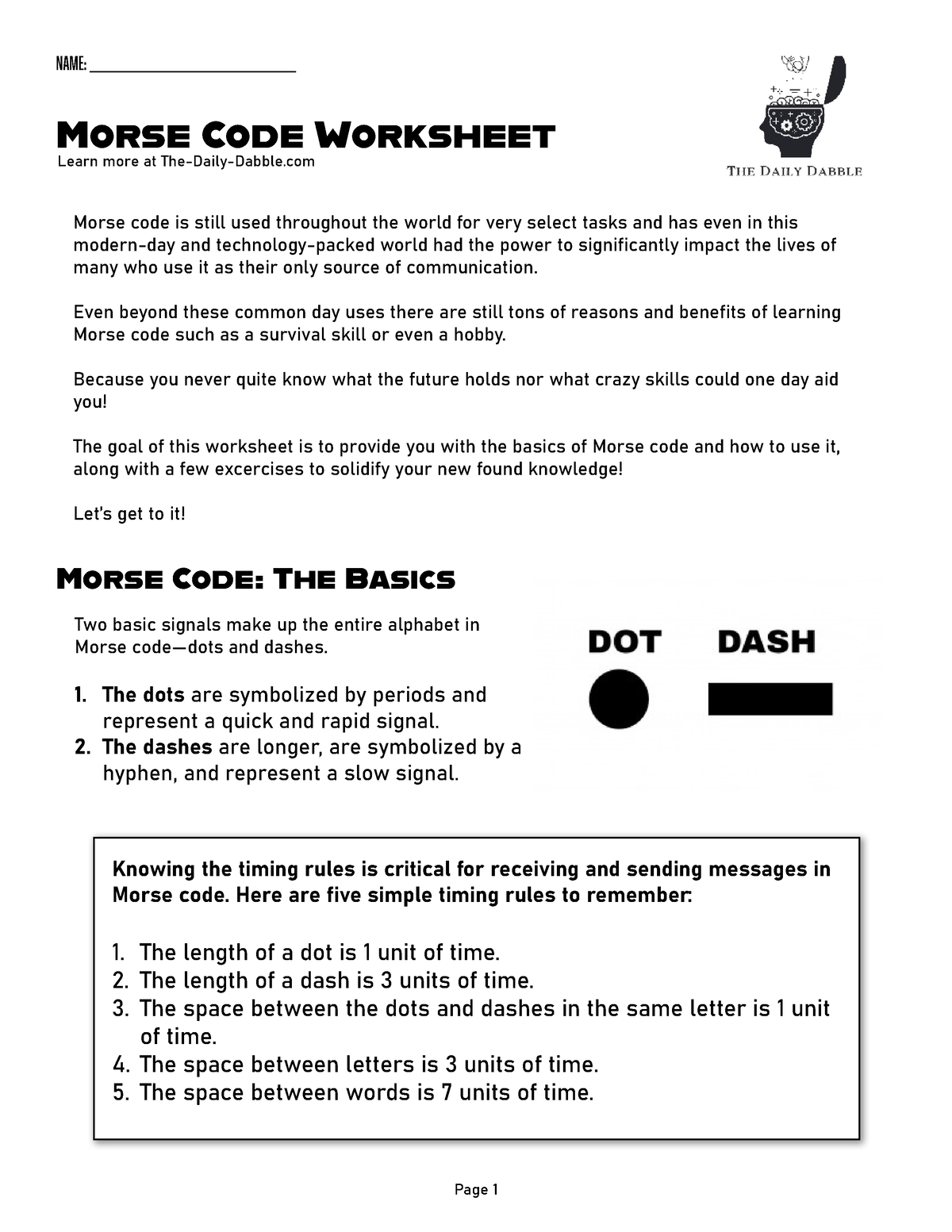 SAVE OUR SOULS: MORSE CODE PRACTICE PAPER, WRITING NOTEBOOK, LEARN AND  PRACTICE